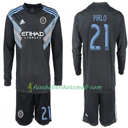 Fußballtrikots New York City PIRLO 21 Kinder 2018-2019 Langarm Auswärts-trikot kaufen